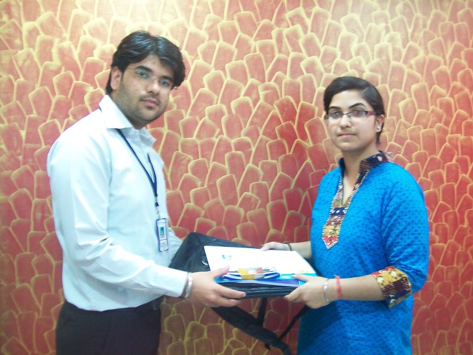 Competition Winner Student Getting Certificate and Prize from Mr. Deepak (HOD Software Education Dept.).

For Best Computer Education.. There is only one Benchmark.. That is One and Only Kirnani Technologies.

So Join Kirnani Technologies Today ... And give a right path to your career.